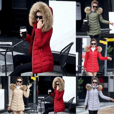 Модные твердые женские повседневные толстые зимние тонкие пальто, пальто