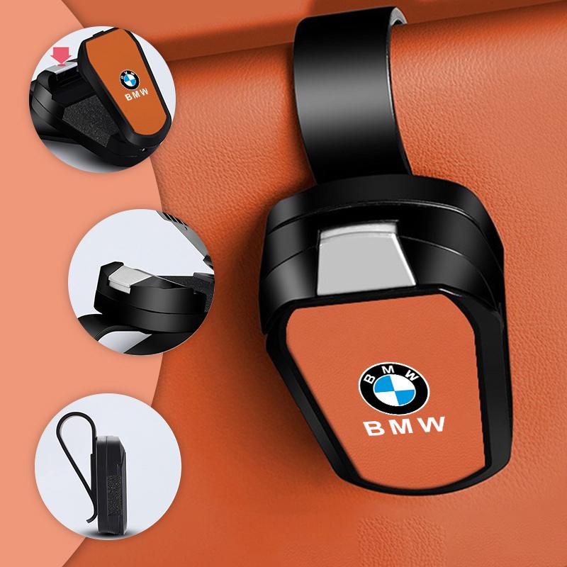 IQJD2 Car Sun Visor Glasses Holder Organizer Anti-Slip Eyewear Clip for BMW 2 5 6 7 Series F20 G20 G30 X1 X3 X4 X5 X6 F15 G05 Sticker