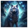Diamond Mosaic Wolf Full Drill Embroidery Animal Painting Picture Rhinestones Hobby Handmade Craft Kit Home Decor