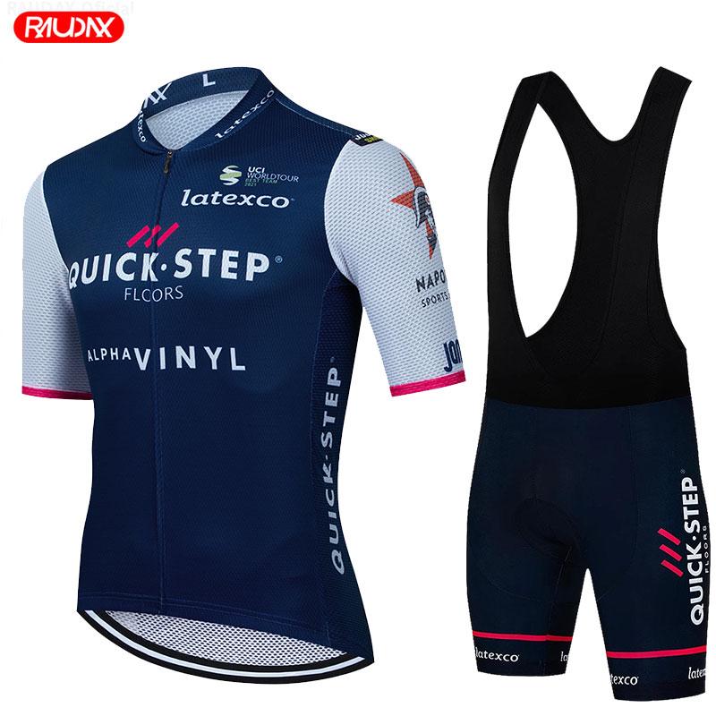 Team Cycling Jersey Set Breathable Quick Dry Road Bike Clothing Mtb Maillot Ciclismo Hombre Summer Bicycle Clothing