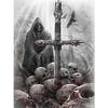 Diamond Painting Skeleton Death Is Coming Mosaic Gift Diy Diamond Embroidery Craft Painting