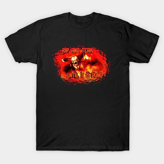 Asian Size Cotton Unisex Tshirt Print T-shirt Rip And Tear, Until It Is Done T-shirt No-Cut Print Regular Fit