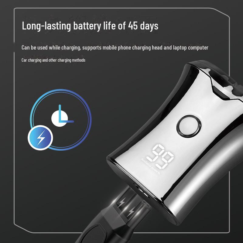 Smart Magnetic USB Rechargeable Travel Shaver