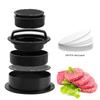Round Hamburger Burger Press Beef Grill Food-Grade ABS Hamburger Helper Meat Press Cutlets Patty Maker Mold Kitchen Gadgets