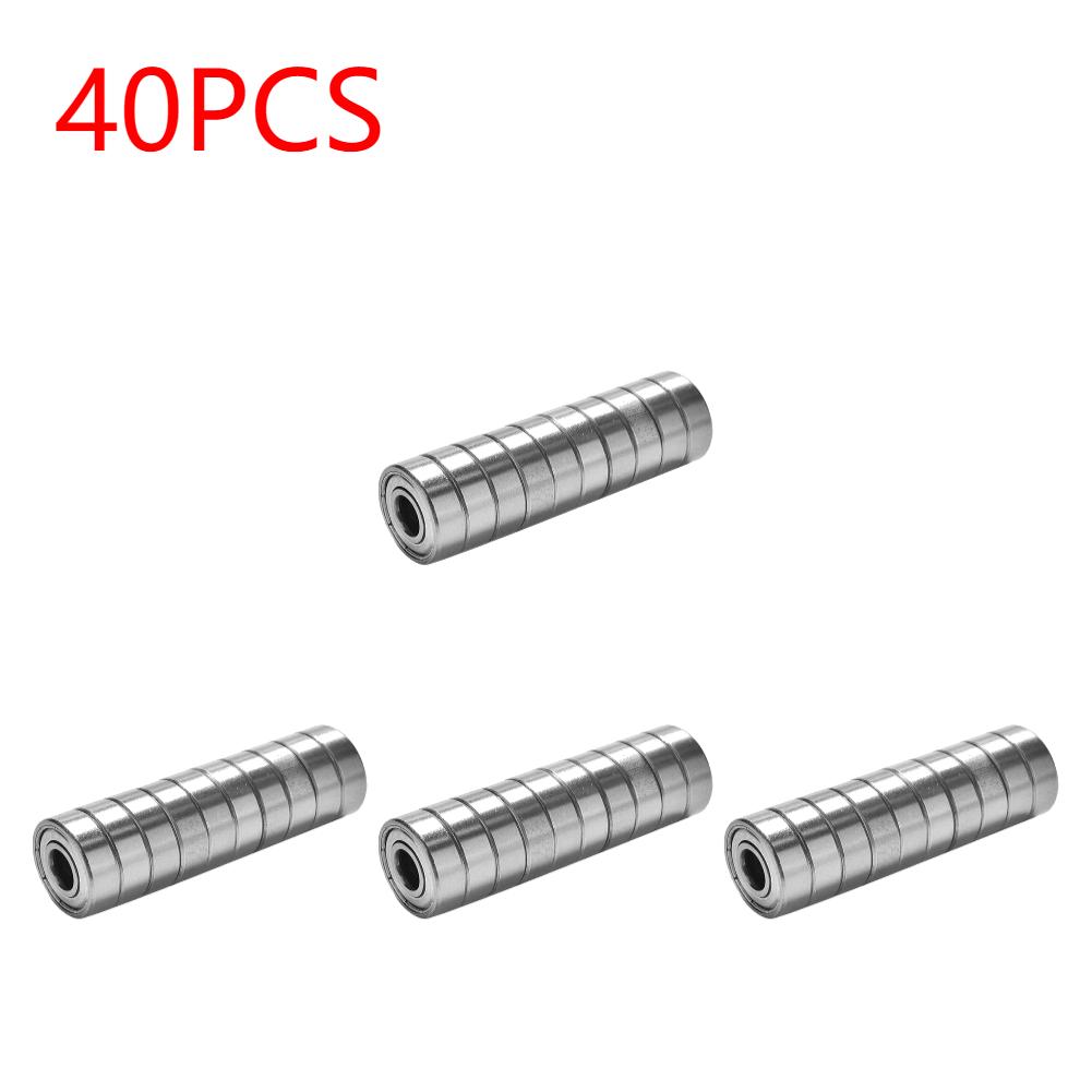 10-100 шт. Шариковые подшипники 608 ZZ 608RS 608ZZ Металлические Двусторонне защищенные Миниатюрные Глубокозазорные Шариковые подшипники для скейтборда 8 мм X 22 мм X 7 мм