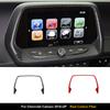 For Chevrolet Camaro 2016-UP Center Console Gear Carbon Fiber Cover Car Accessories Interior Stickers