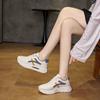 2025 осень новые инс корейская версия маленьких белых туфель студенческая мода платформа женская обувь универсальная повседневная тренд спортивная обувь F25