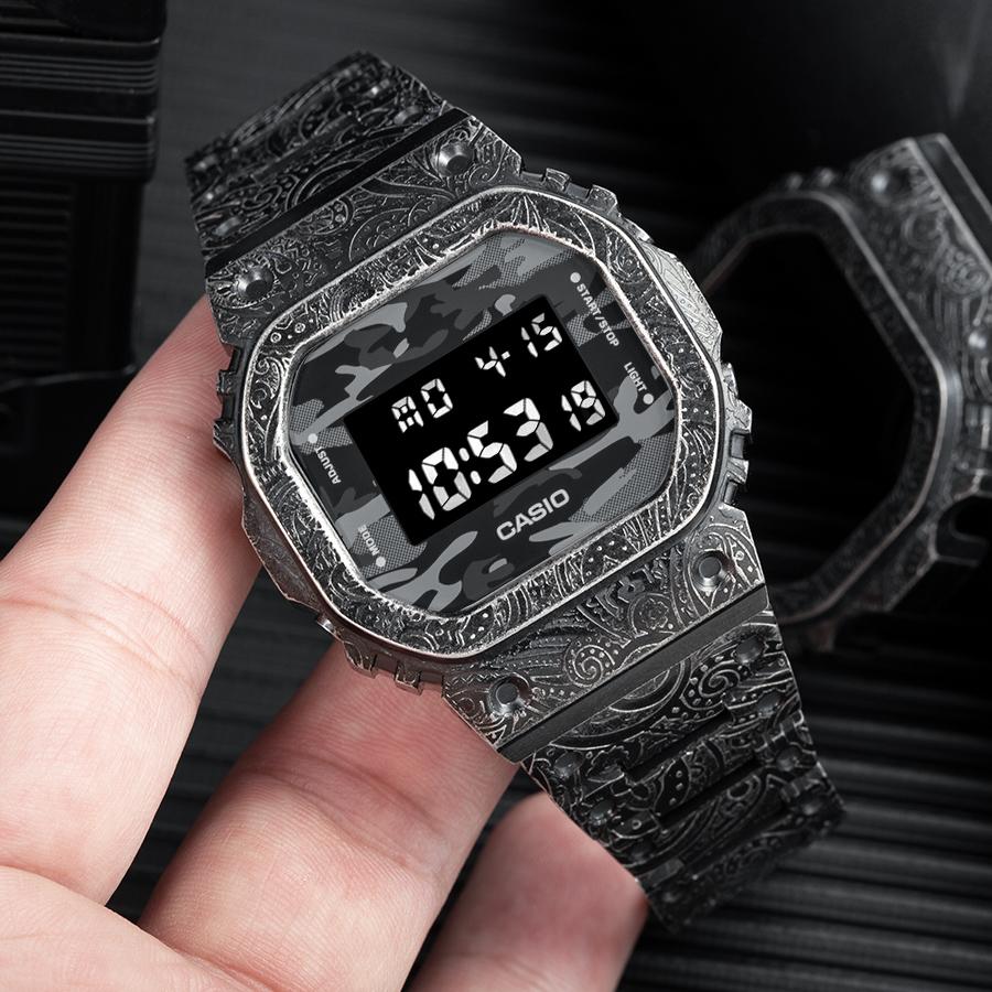 Casio Унисекс Черные часы серии G-SQUAD DW-5600CA-8(Команда788--)