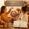 DIY Autumn Harvest Fall Pumpkin Sunflower Diamond Painting Hanging Sign Ornament Kit Acrylic Window Wall Hanging Decor for Home Garden Thanksgiving