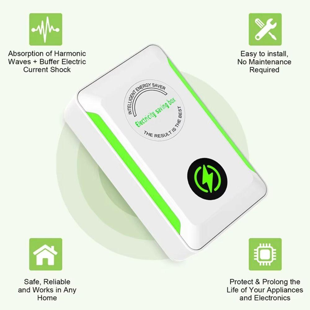 US/EU Adapter Electric Energy Saver Stable Performance Energy-saving Appliance Household Use