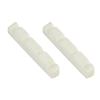 2 Pcs Quality Plastic 4 String Bass Guitar Nut Musical Instrument Replacement(44*5.8*8mm)