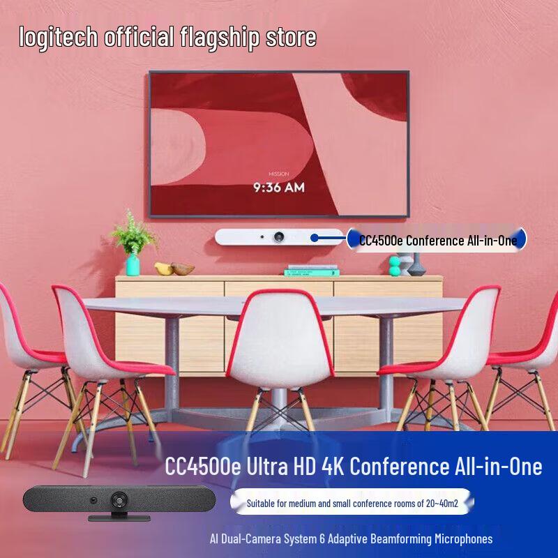Logitech CC4500e 4K Video Conferencing System