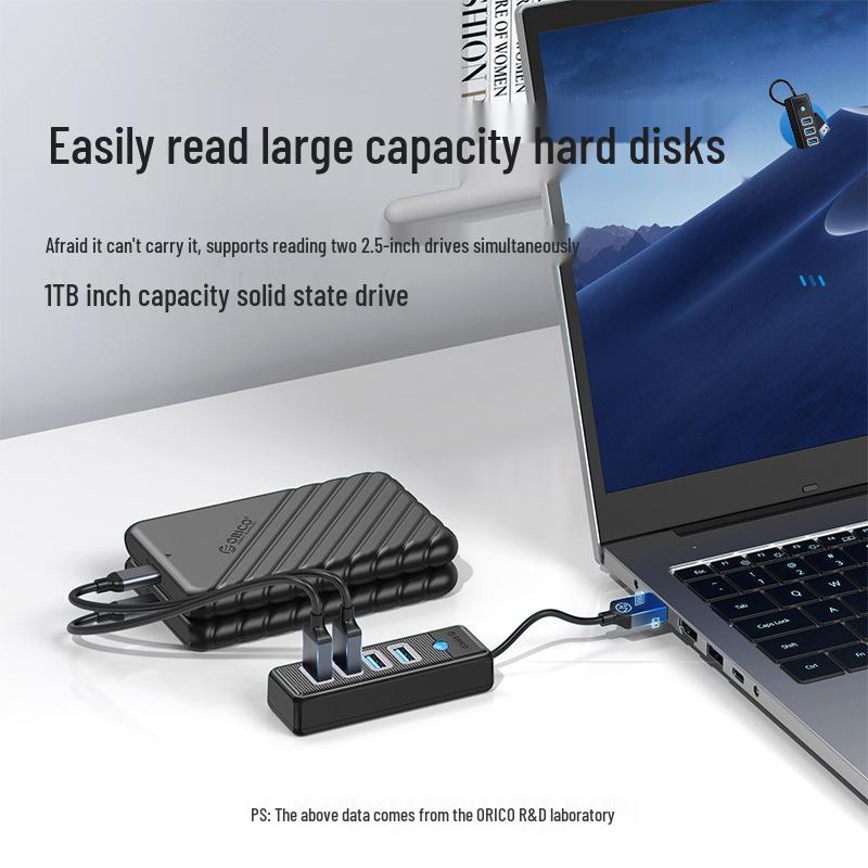 ORICO 4-портовый USB 3.0 хаб с расширением Type-C 5 Гбит/с