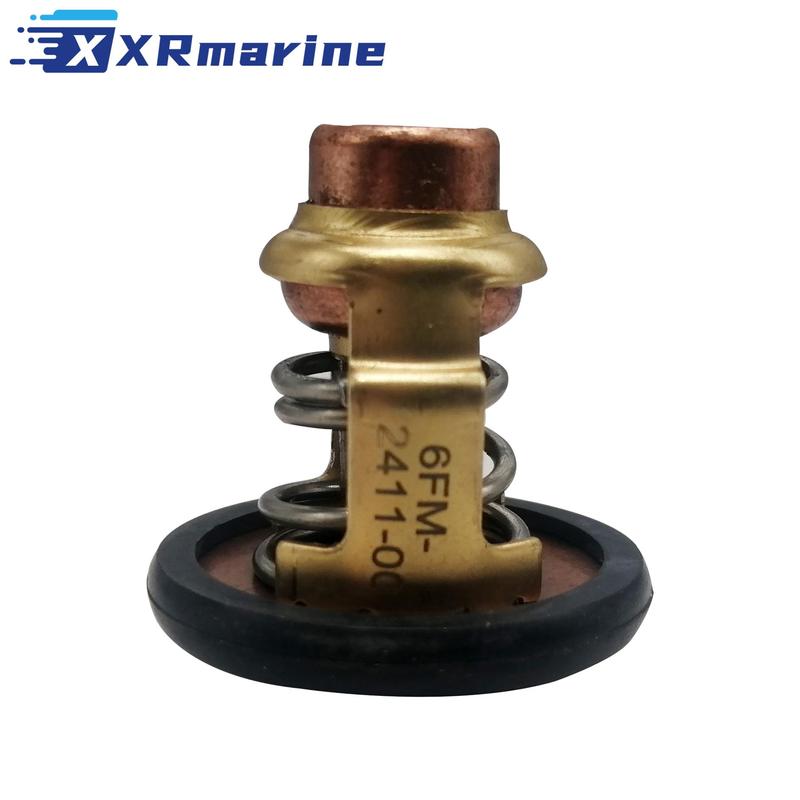 Термостат 140°F 60°C для лодочных моторов Yamaha 20HP 25HP F20 F25 6FM-12411-00 6FM-12411-00-00 6FM-12411
