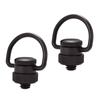 Etsumi Screw for Camera Strap 360 360 Degree Rotation Set of 2 Black 1/4" D-Ring E-6681-2