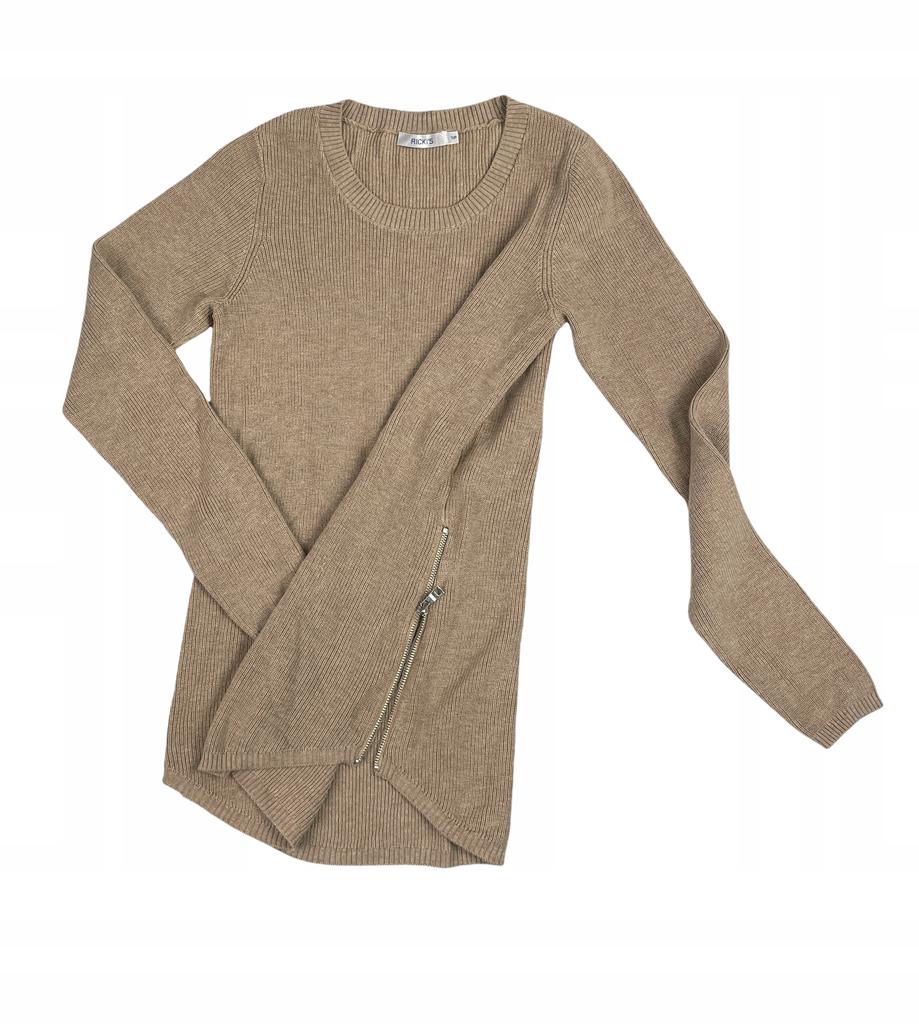 Elegant Beige Women's Sweater Ricki's S - Used