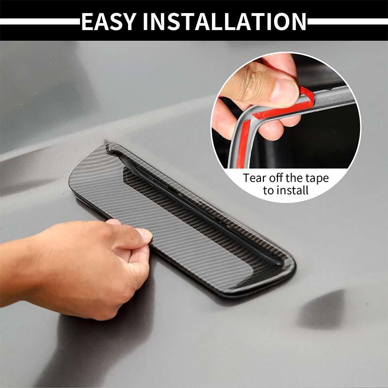 Капот двигателя автомобиля, воздухозаборник, передний бампер, защитный рукав, декоративная крышка для Dodge Challenger 2015, внешние автомобильные аксессуары