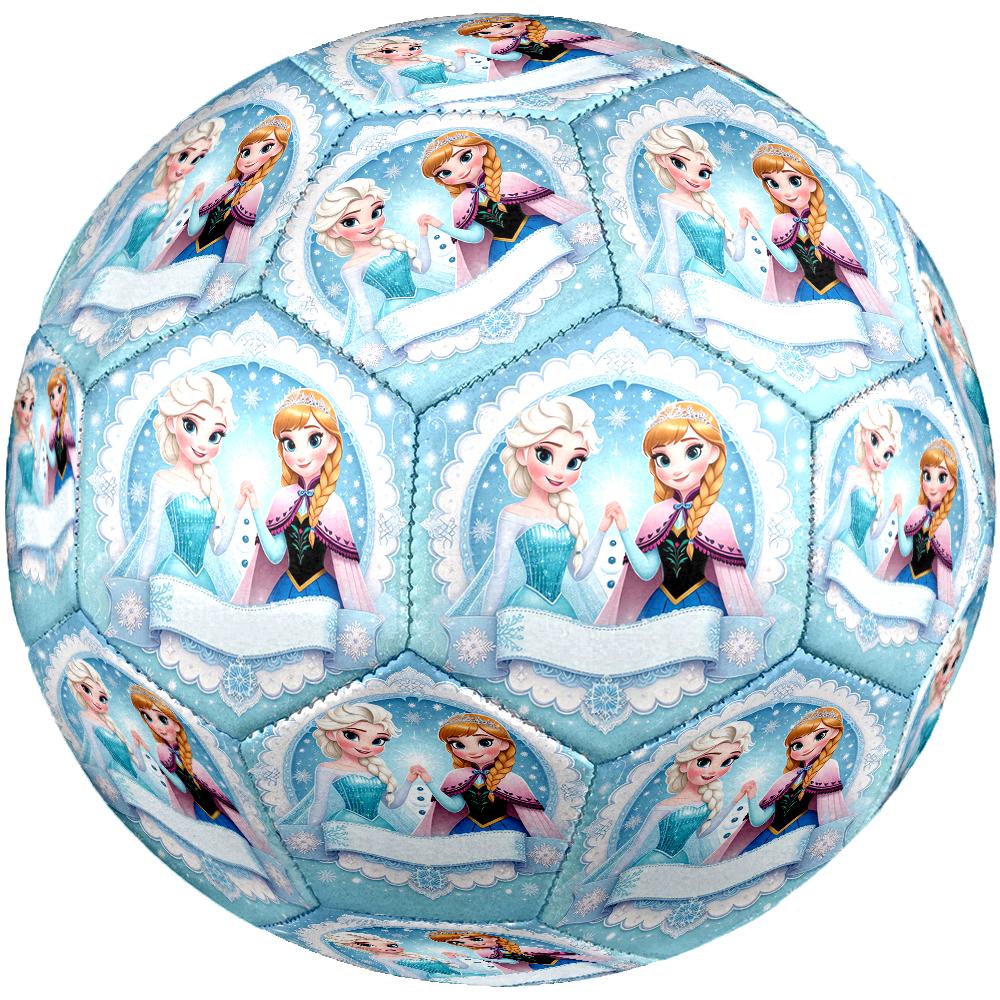 Elsa Theme Size 5 Soccer Ball, Suitable for Both Indoor and Outdoor Matches, a Gift Suitable for Everyone.