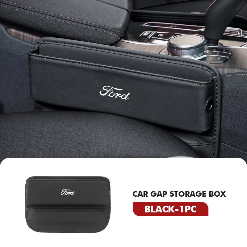 AKO1 Car Seat Gap Storage Box Pocket Organizer Non Slip Holder For Ford mk2 mk3 Ranger Mondeo mk4 S-MAX Kuga Mustang Fusion