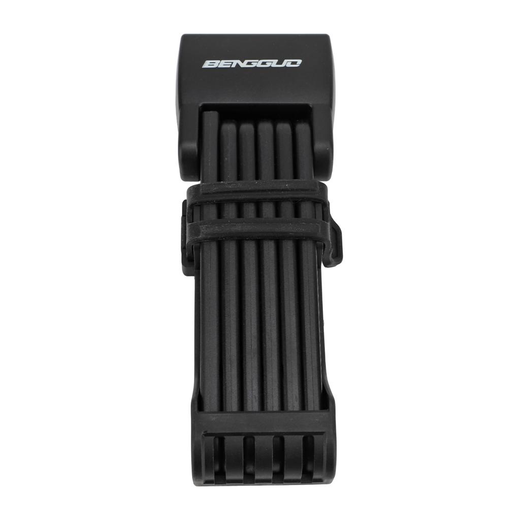 Folding Bike Lock with Keys Mount Alloy Steel Anti Theft High Security Foldable Bike Lock for