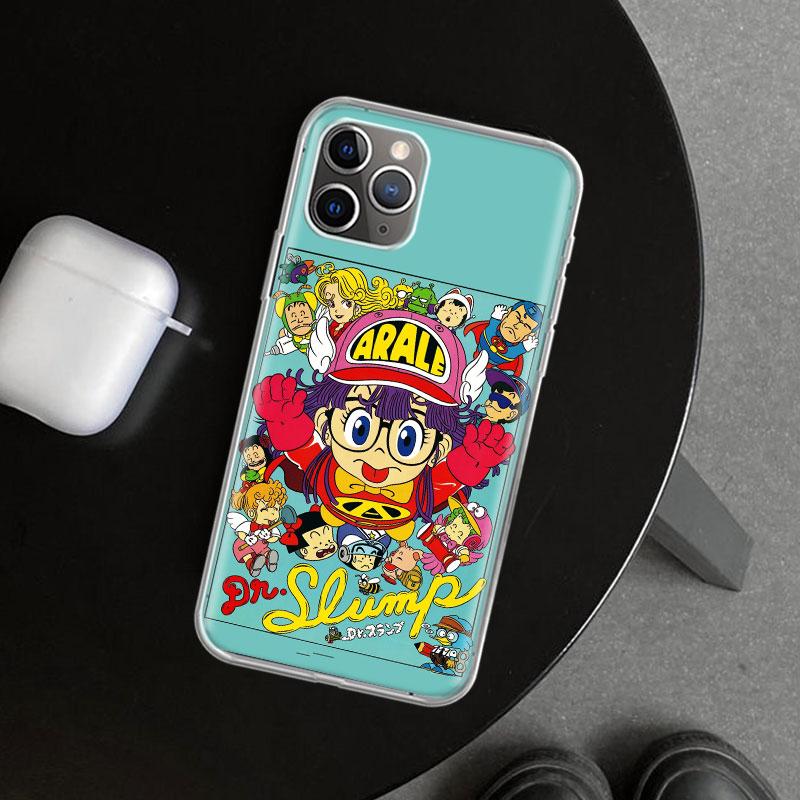 Чехол для телефона Arale Dr Slump для iPhone 11 12 13 Mini 14 15 Plus 16 Pro Max 17 Air 7 8 + SE Художественный Индивидуальный Fundas 11 12 13 Mi
