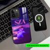 Cool Singer S-SZA-SZA-S Phone Case For iPhone17,16,15,14,13,12,11 Plus,Pro Magnetic For Magsafe Wireless Charging