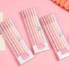 6pcs Set Creative Cute Morandi Simple Gel Pen Kawaii Quick Drying Cap Neutral Supplies Gel Pen Set Back To School