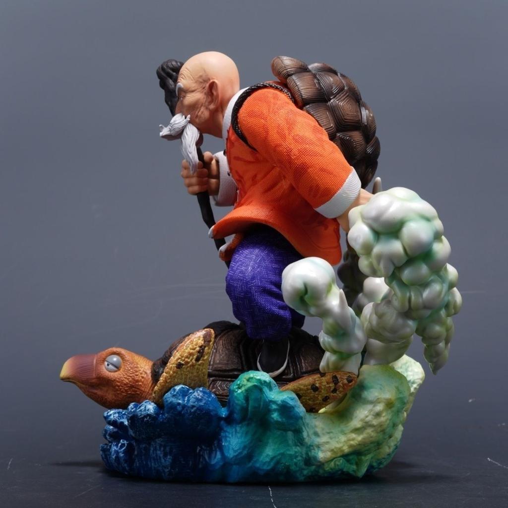 LS Мастер Роши vaub kib Dragon BallZ 9,05 дюйма/23 см Может двигаться ПВХ Фигурка-провокация Игрушки Khoom Plig Rau Cov Kiv cua Anime