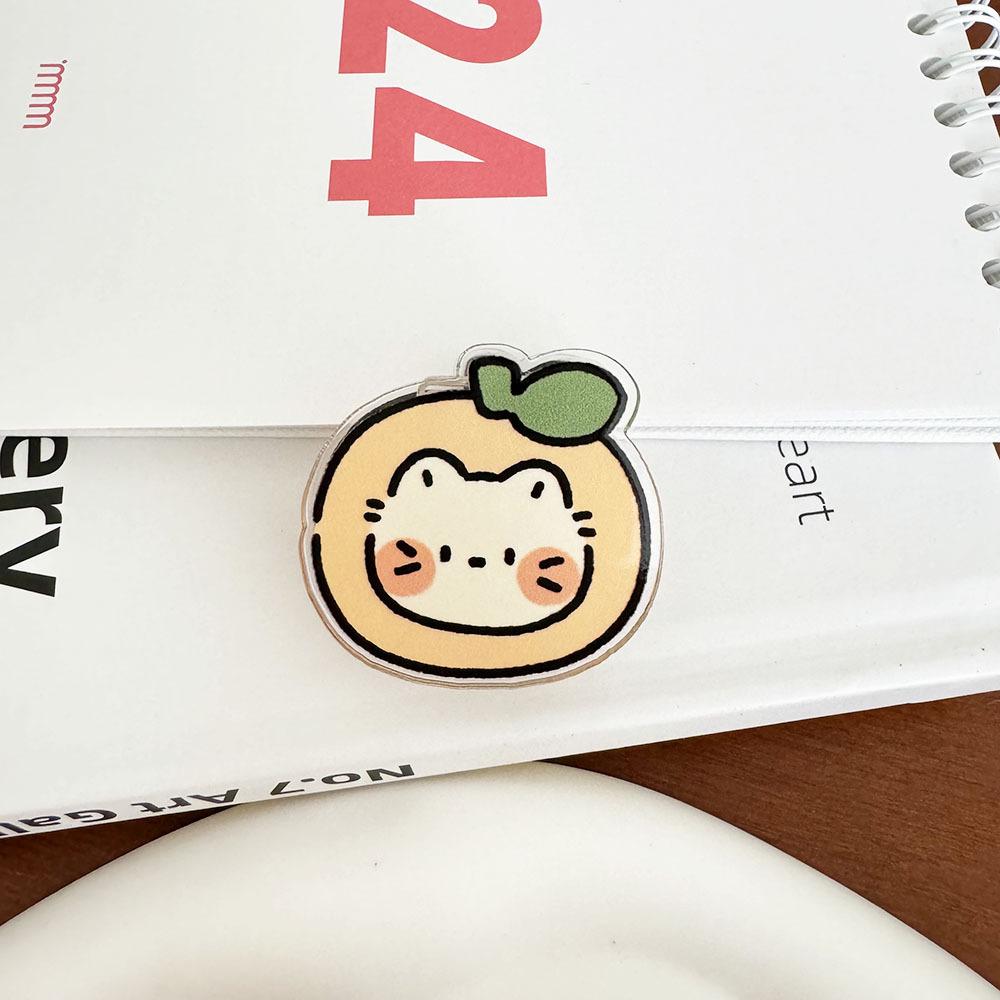 Fruit Cartoon Memo Clip - Cute Decorative Gift for Students