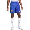 FFF AW24 ADV Elite Euro Cup Player Edition Logo Pattern Match Shorts Unisex Shorts Blue FJ1292-452