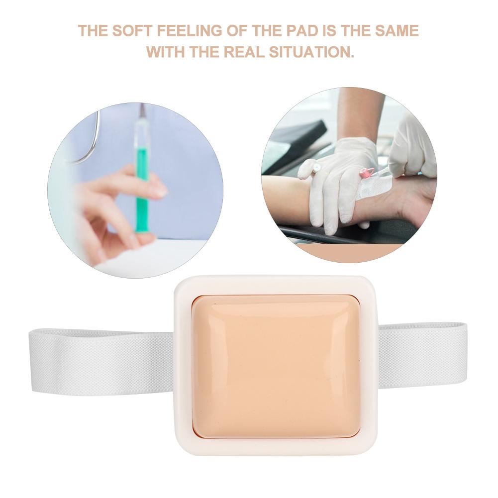 Wearable Simulation Human Skin Injection Model Training Pad Nurse Medical Practice Tool
