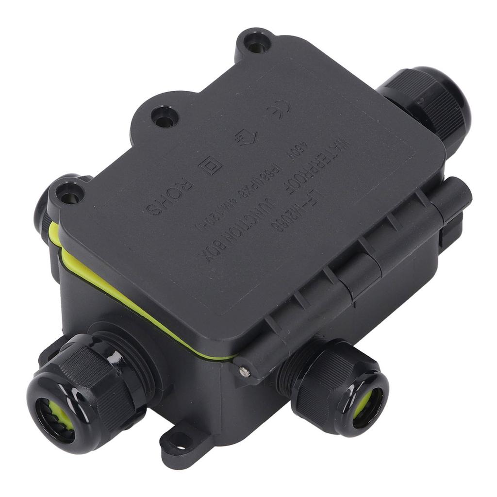 4-канальная распределительная коробка IP68, водонепроницаемая, внешний электрический шнур питания, подземный кабельный соединитель 450