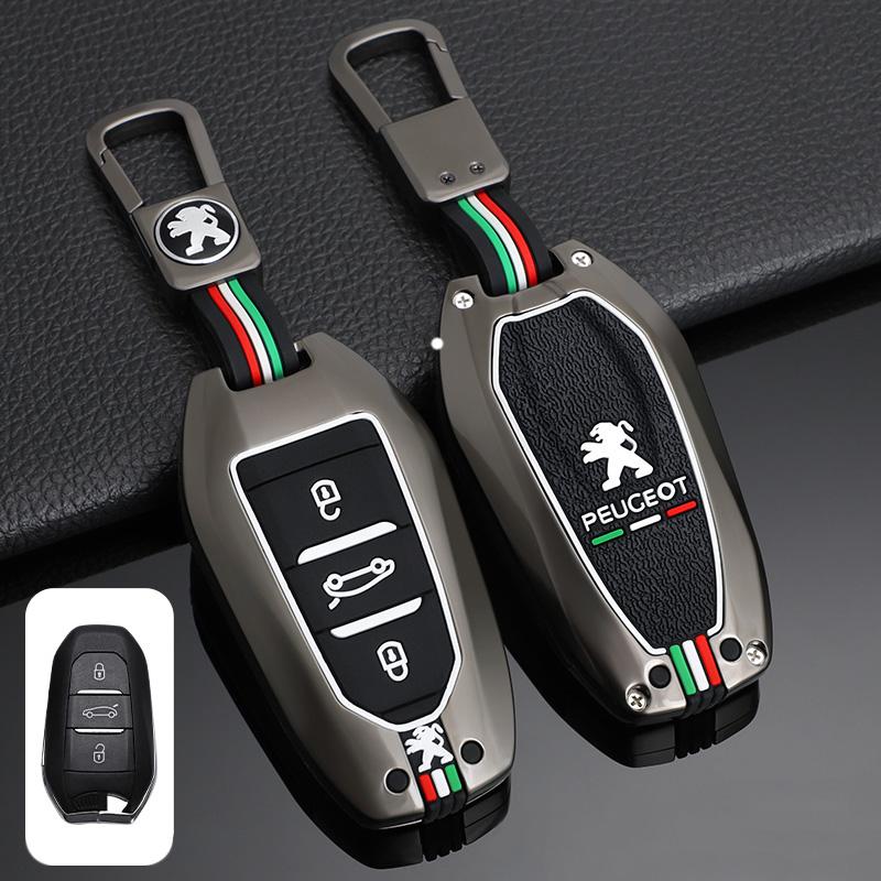 Car Key Case Cover Shell Protector For Peugeot 107 206 208 306 307 308 408 508 2008 3008 4008 5008 RCZ Auto Interior Accessories
