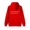 Aesthetic Hoodie with Words On Back Unisex Trendy Hoodies Mental Health Matters Letter Print Hoodie Mental Health Awareness Pullover