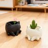 3D-печатный горшок-кашпо для кошек, для дома, балкона, сада, для суккулентов, трав, цветов