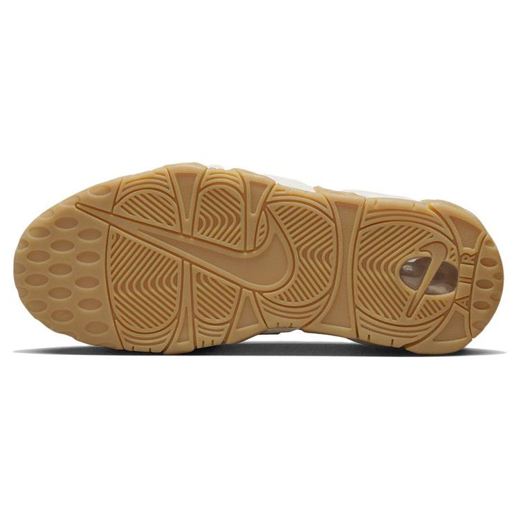 Nike Air More Uptempo Стеганые женские кроссовки из пшеницы Коричневый-Светло-коричневый DX3375-700