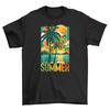 Summer '74 Beach Vibes T-shirt - Fun In the Sun! Retro Design, 100% Cotton, Unis