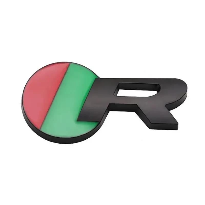 3D металлический логотип R передняя решетка автомобиля наклейка эмблема значок наклейки для X-TYPE F-TYPE XE XF XJ XJR XFR