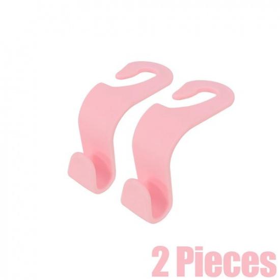 2pcs Car Seat Hook Rear Hanging Bag Holder Storage Bag Wallet Storage Hooks