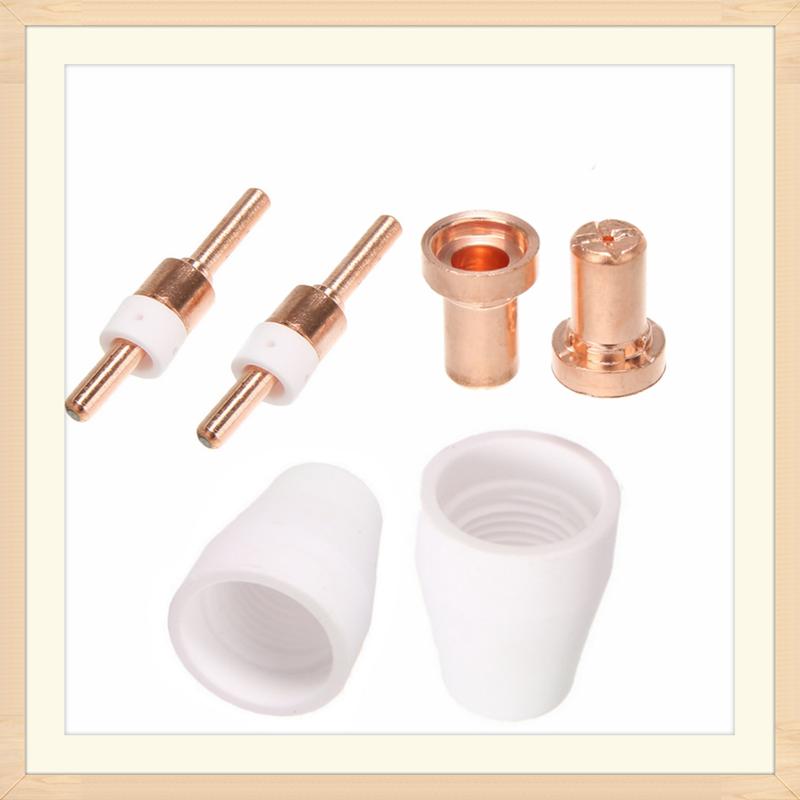 60 шт. Керамический + металлический плазменно-воздушный резак расходные материалы удлиненный наконечник сопла электрод для горелки PT31 LG40 CUT-50D