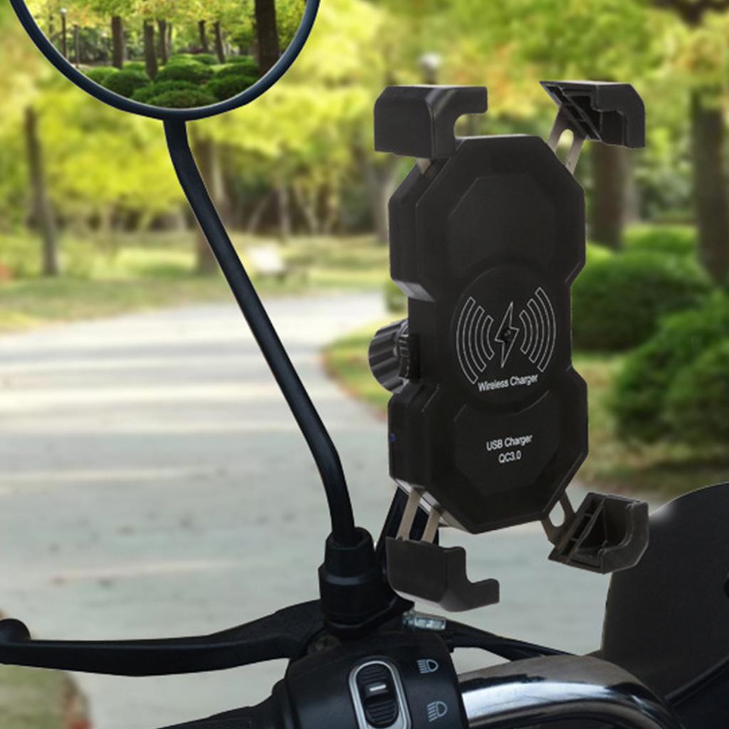 QC 3.0 Крепление на руль велосипеда Держатель для телефона для электромобиля Держатель для планшета Подставка