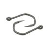 500 Pieces in Bulk PTFE Coated High Carbon Stainless Steel Barbed Fish Hook With Eye 8021 Fishing Accessories