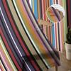 Rainbow Geometric Stripes Tulle Curtains For Living Room Kitchen Decoration Chiffon Window Treatments Voile Sheer Curtain