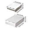 1PC Office Closet Under The Table Storage Drawer Slide Out Self-adhesive Drawer Storage Box Hidden Household Items