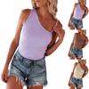 Women's Sexy And Fashionable Design One-shoulder Suspender Slim-fitting Vest