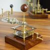 25.4 Cm Orrery Luxury Home Décor Solar System Model Perfect House Warming Gift, Gift for Husband, Tellurion, Elegant Functional Décor Masterpiece