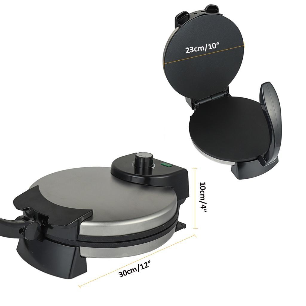 1500 Вт электрическая машина для приготовления плоских хлебов, пиццы, тортильи, электрическая машина для приготовления плоских хлебов, 1500 Вт