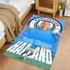Haaland Customize Your Name Floor Rug Office Rug Suitable for Dining Room Hallway Entryway Outdoor Anti-slip Rug Decorate Offices Gift for Festivals
