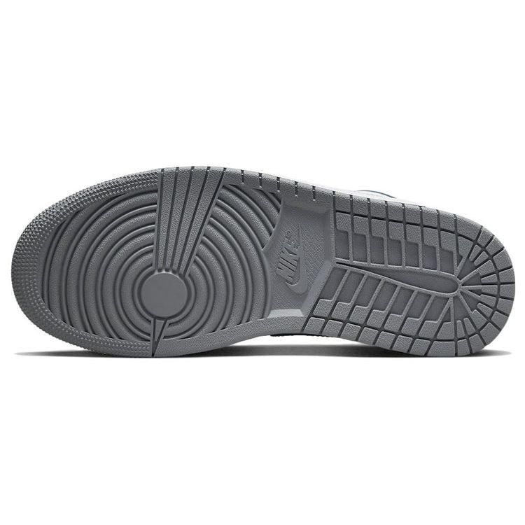 Air Jordan 1 Low French Blue Женские кроссовки Grey Stealth White DC0774-042