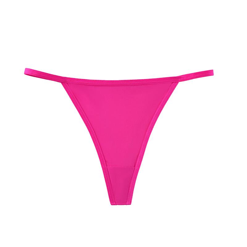 Women's Sexy Seamless Ice Silk Underwear - Breathable, Hip-Lifting, Cotton Crotch Briefs